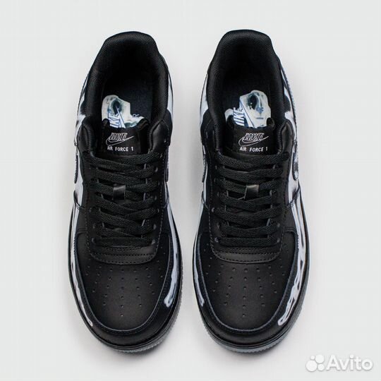 Кроссовки Nike Air Force 1 Low Skeleton Black