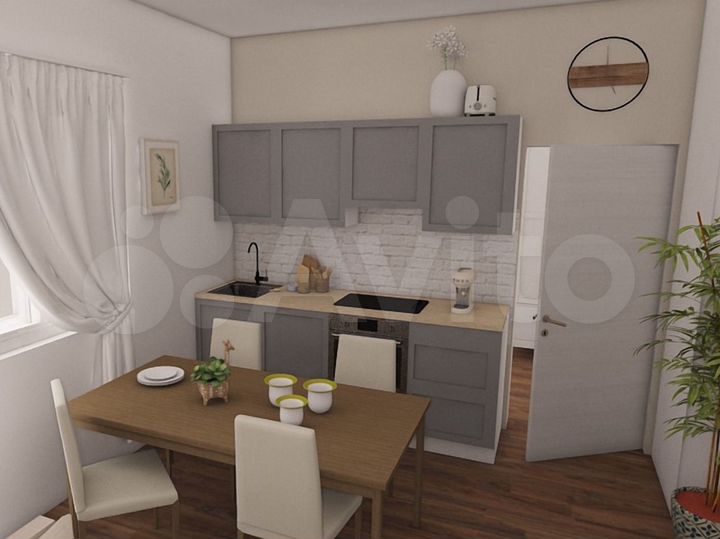 Квартира-студия, 26,9 м², 6/8 эт.