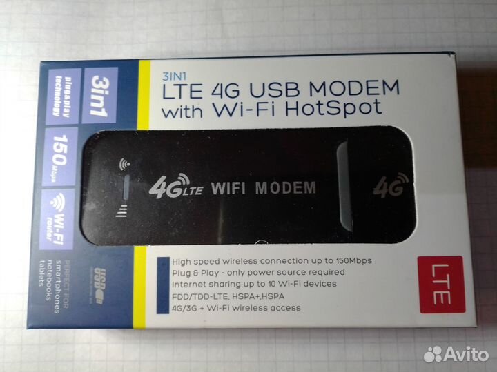 USB модем 4g