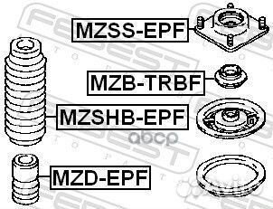 Отбойник переднего амортизатора mzdepf Febest