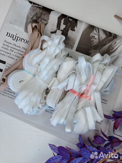 Набор для пошива нижнего белья, фурнитура, резинки