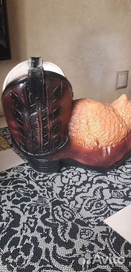 Кашпо сапог