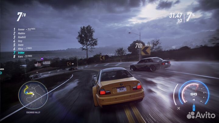 Диск Need for Speed Heat PS4 / Новый