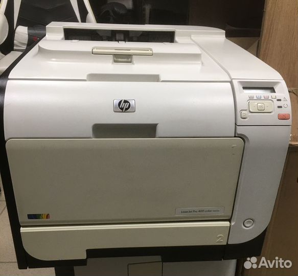 Лазерный цветной принтер HP LJ Pro400 color M451dn