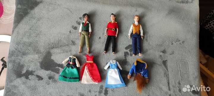 Набор мини кукол дисней