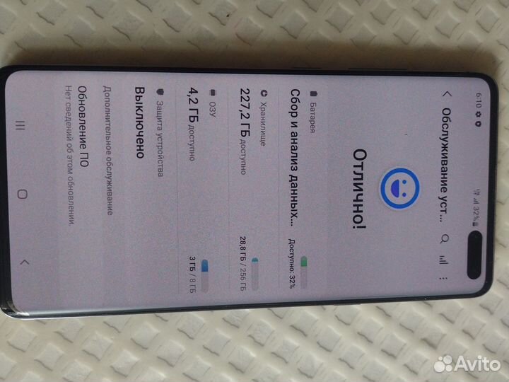 Samsung Galaxy S10 5G Single sim, 8/256 ГБ