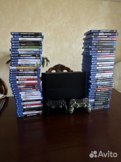 PS 4 + 20 игр (подписка deluxe 600+)