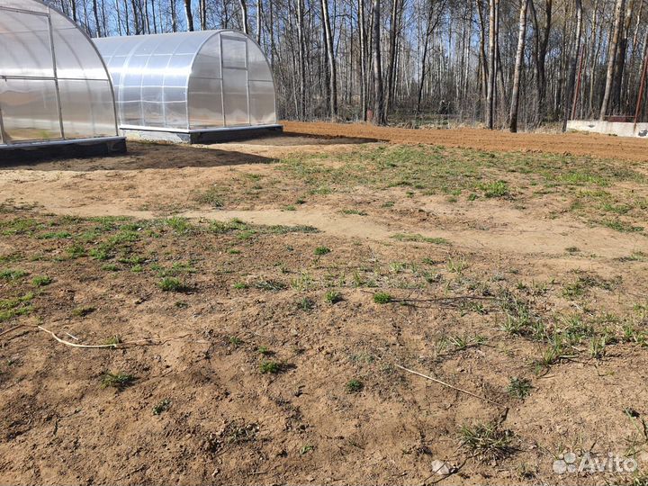 Вспашка, разработка целины, подготовка под газон