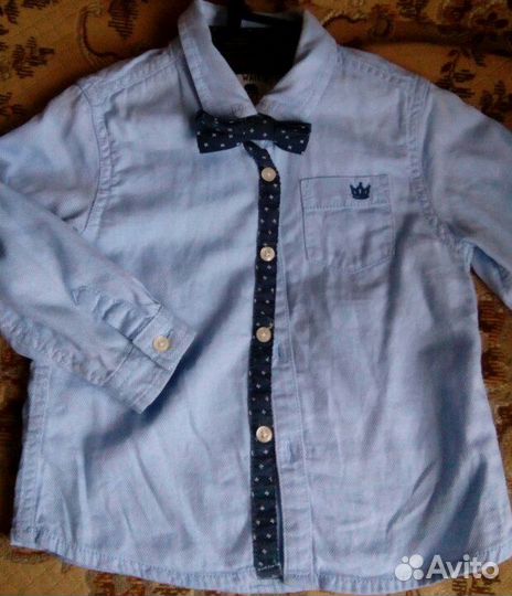 Рубашки, жилет