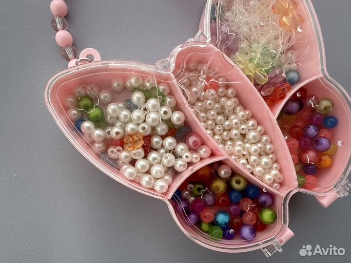 Набор бусин для украшений новый