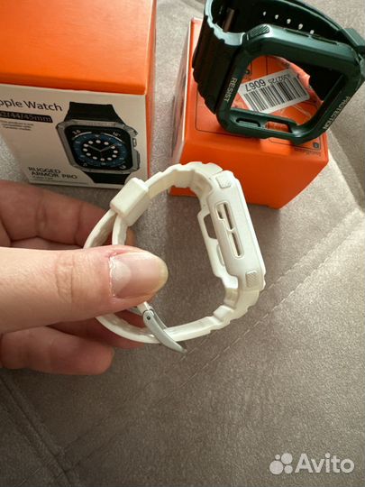 Ремешок с бампером для Apple Watch 42/44/45 mm