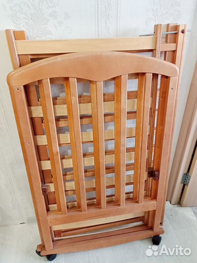 Детская кроватка+матрас в подарок