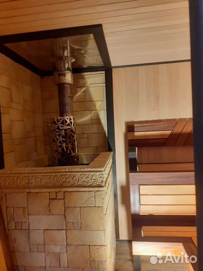 Внутренняя отделка бань и саун