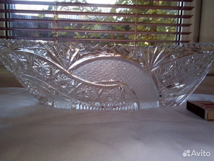 Салатник хрусталь