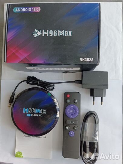 Приставка smart-TV H96MAX RK-3528
