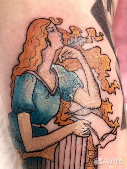 Тату мастер, эскиз тату, модель тату за расходники