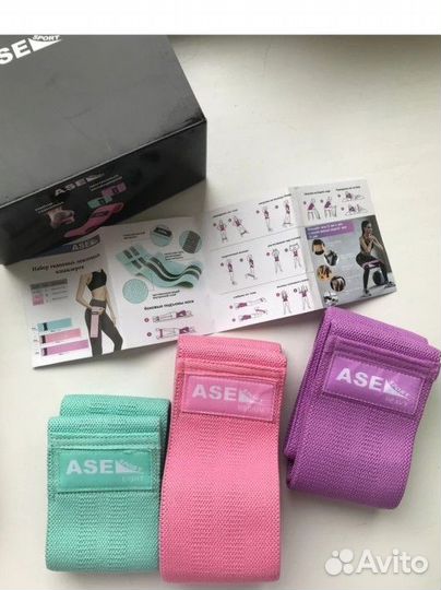 Новые Фитнес резинки тканевые