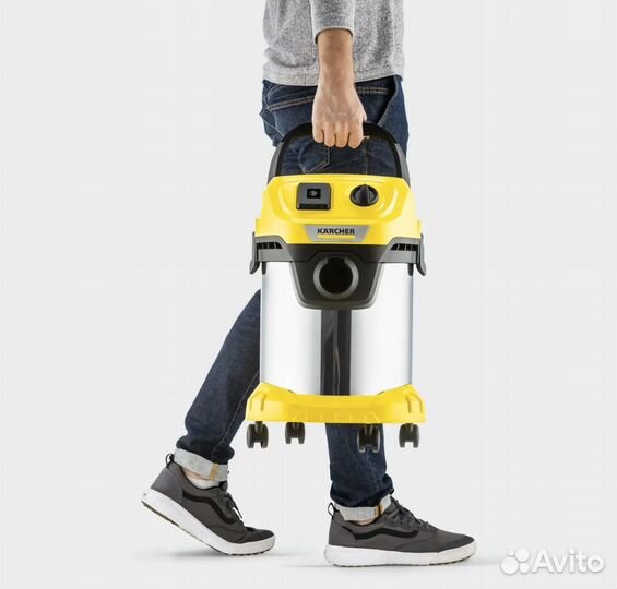 Пылесос строительный Karcher WD 3 P S Аренда