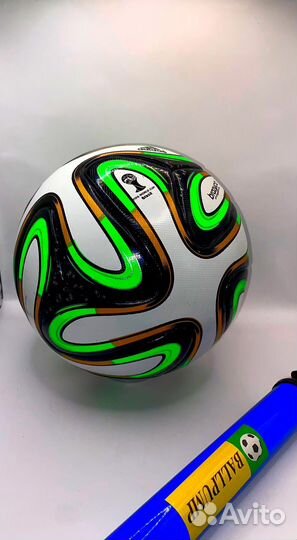 Футбольный мяч adidas brazuca, размер 5