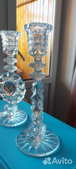 Подсвечник хрустальный СССР