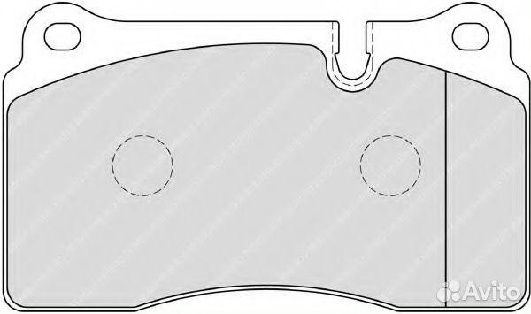 Ferodo FDB1996 Колодки тормозные land rover range