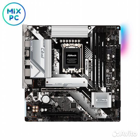 Материнская плата LGA1700 ASRock B760M Pro RS/D4