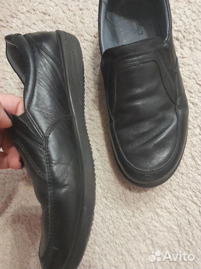 Туфли кожаные