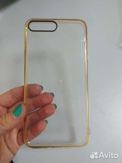 Силиконовые чехлы rock на iPhone 5/6/7Plus