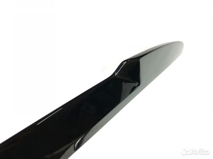 BMW 5 G30 спойлер. FRP Черный глянец