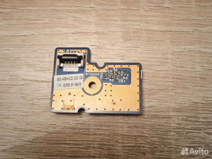 Плата кнопки включения Lenovo G580