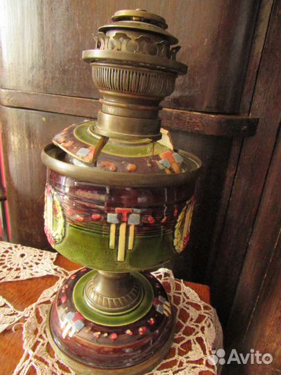 Лампа керосиновая дореволюционная 