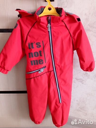 Комбинезон демисезонный 74 80 86