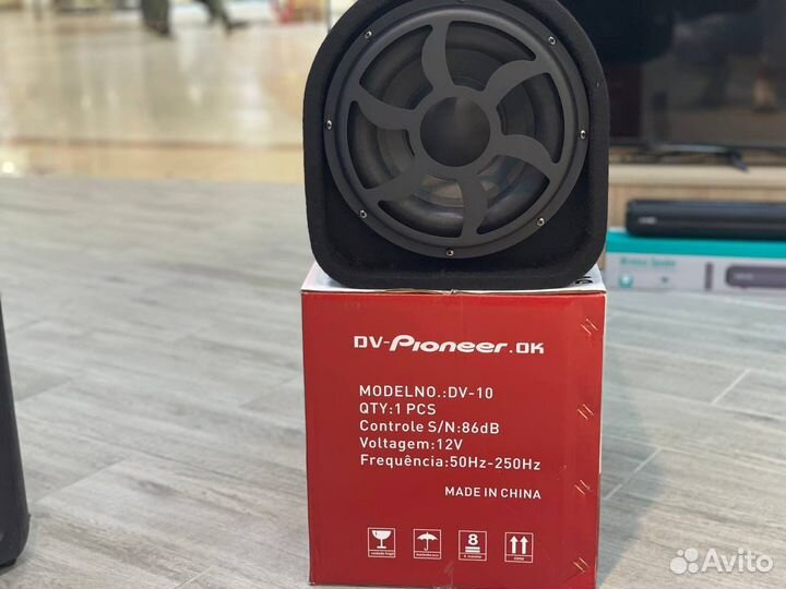 Автомобильный сабвуфер Pioneer 1600w 10 дюймов
