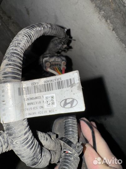 Фаркоп на hyundai santa fe 4