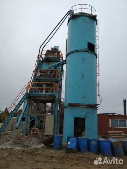Мобильная асфальтосмесительная установка 128 т.ч