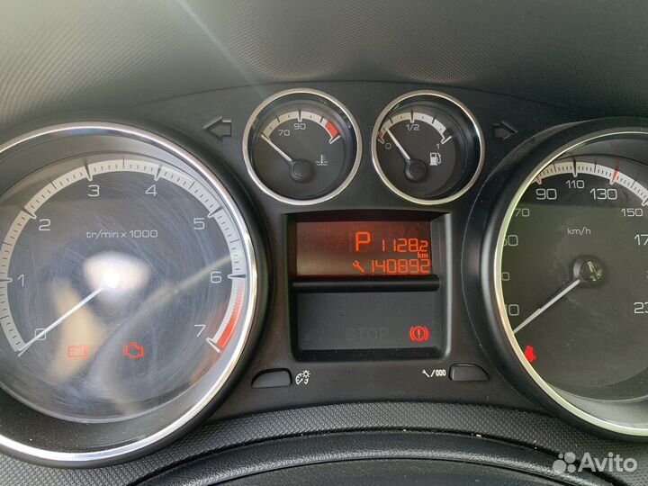 Peugeot 408 1.6 AT, 2012, 140 800 км