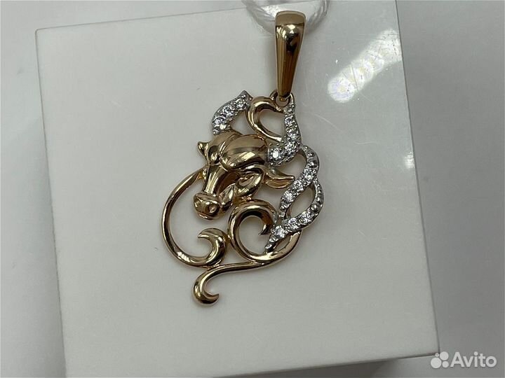 Золотая подвеска