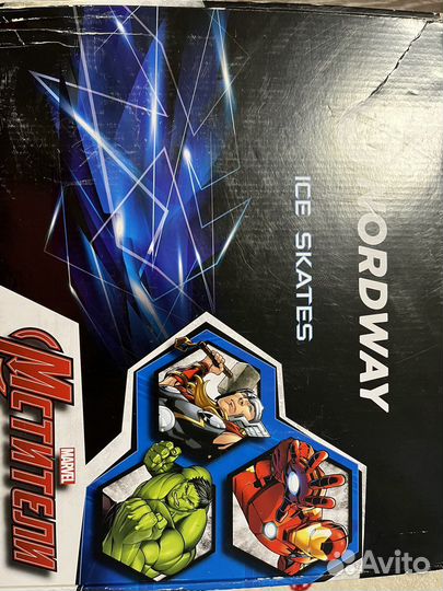 Коньки детские Marvel Nordway (мстители)