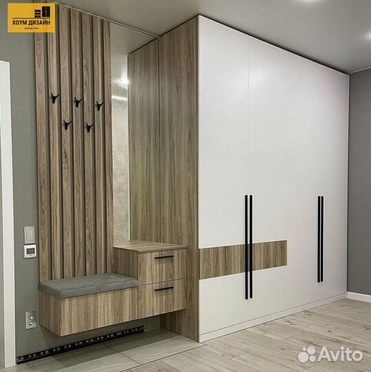 Шкаф в прихожую по индивидуальным размерам