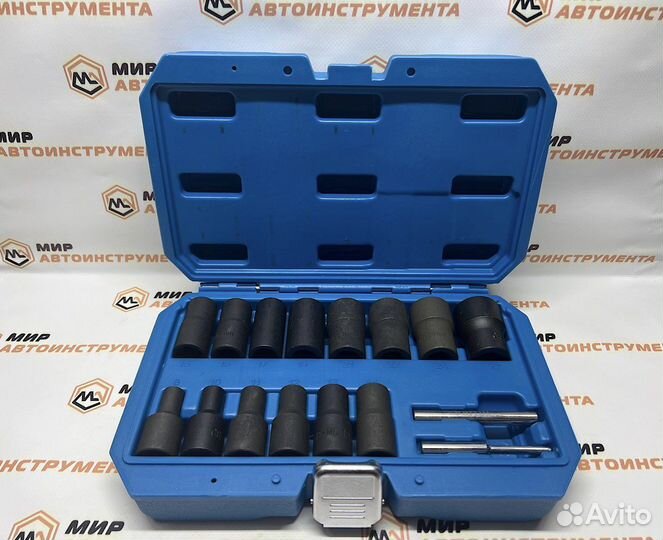 Набор головок для поврежденных болтов/гаек