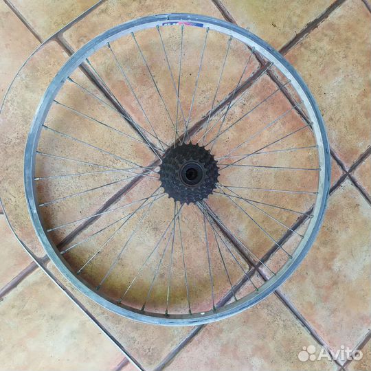 Велоколесо с кассетой