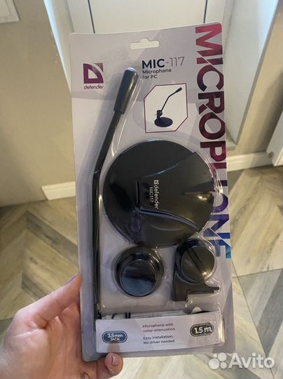 Микрофон Defender mic 117