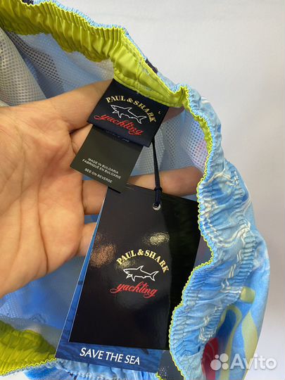 Шорты пляжные M-5XL paul & shark оригинал