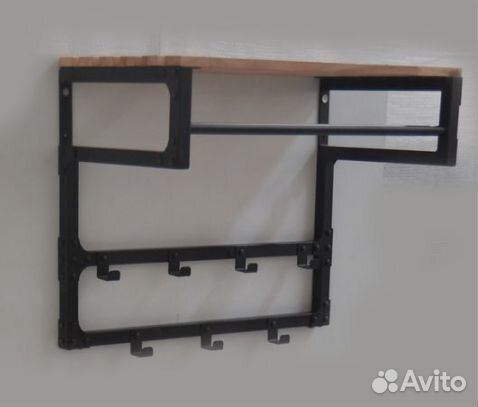 Вешалка на стену Лофт