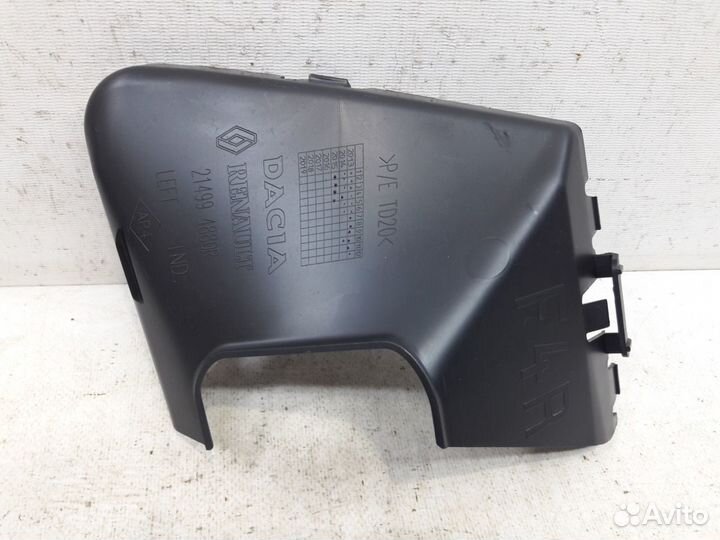 Дефлектор радиатора левый Renault Duster 2010