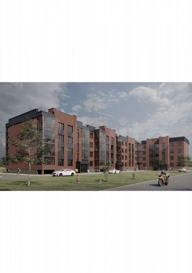 2-к. квартира, 66 м², 2/4 эт.