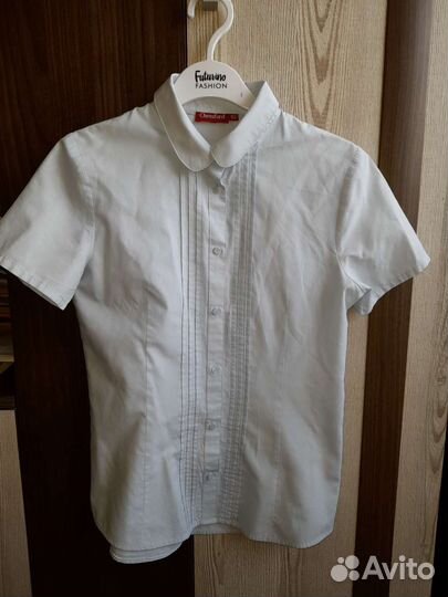 Блузка школьная для девочки 152