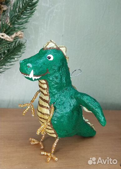 Ватные ёлочные игрушки