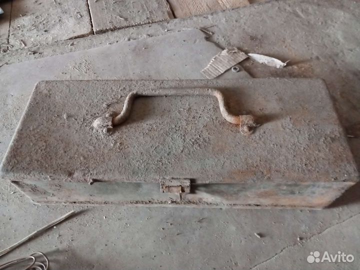 Металический ящик под инструменты СССР