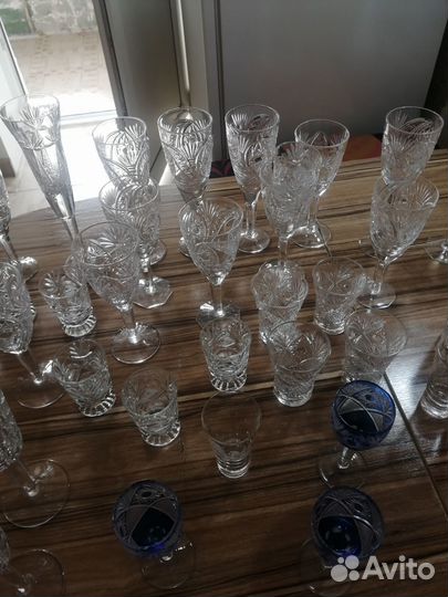 Хрустальные бокалы